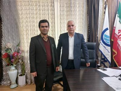 دیدار مدیرعامل آبفا با مسئول گزینش و تأكید بر نقش شایسته‌ گزینی در ارتقای منابع انسانی