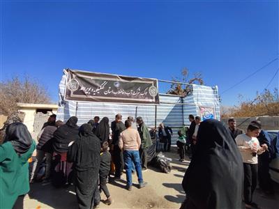 برپایی موكب شركت آب و فاضلاب استان در حرم شاه مختار(ع)یاسوج